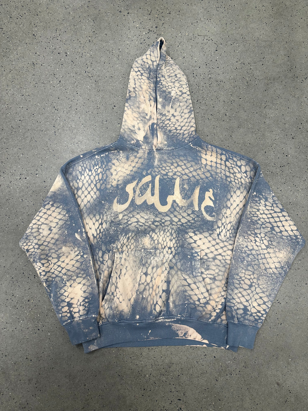 ASH BLUE SNAKE SKIN