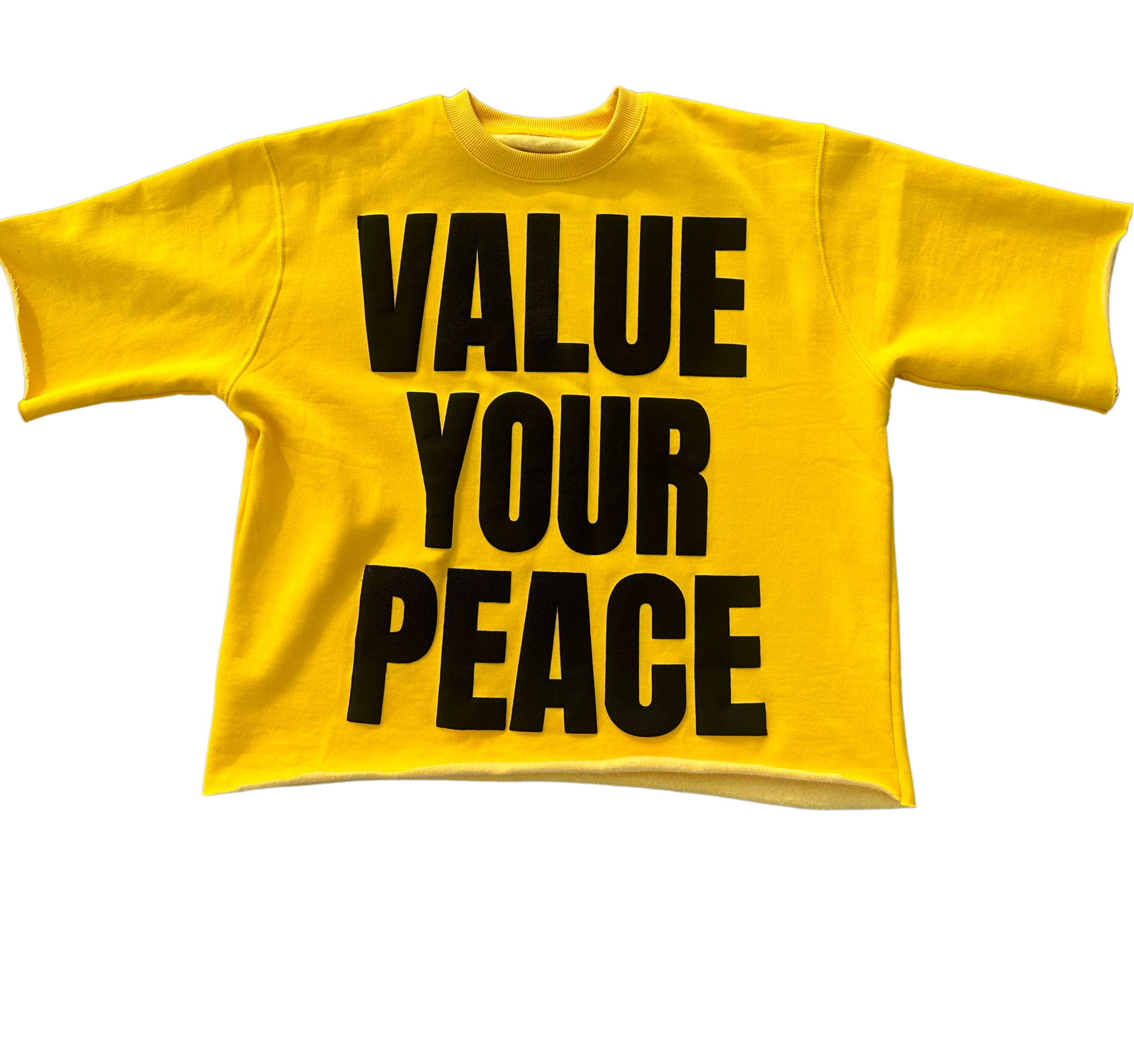 VALUE YOUR PEACE - YELLOW