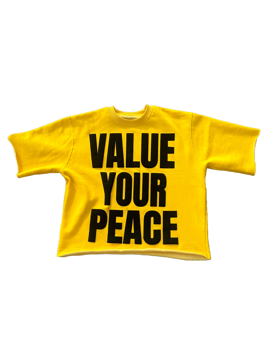 VALUE YOUR PEACE - YELLOW